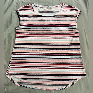 Elle cap sleeve shirt